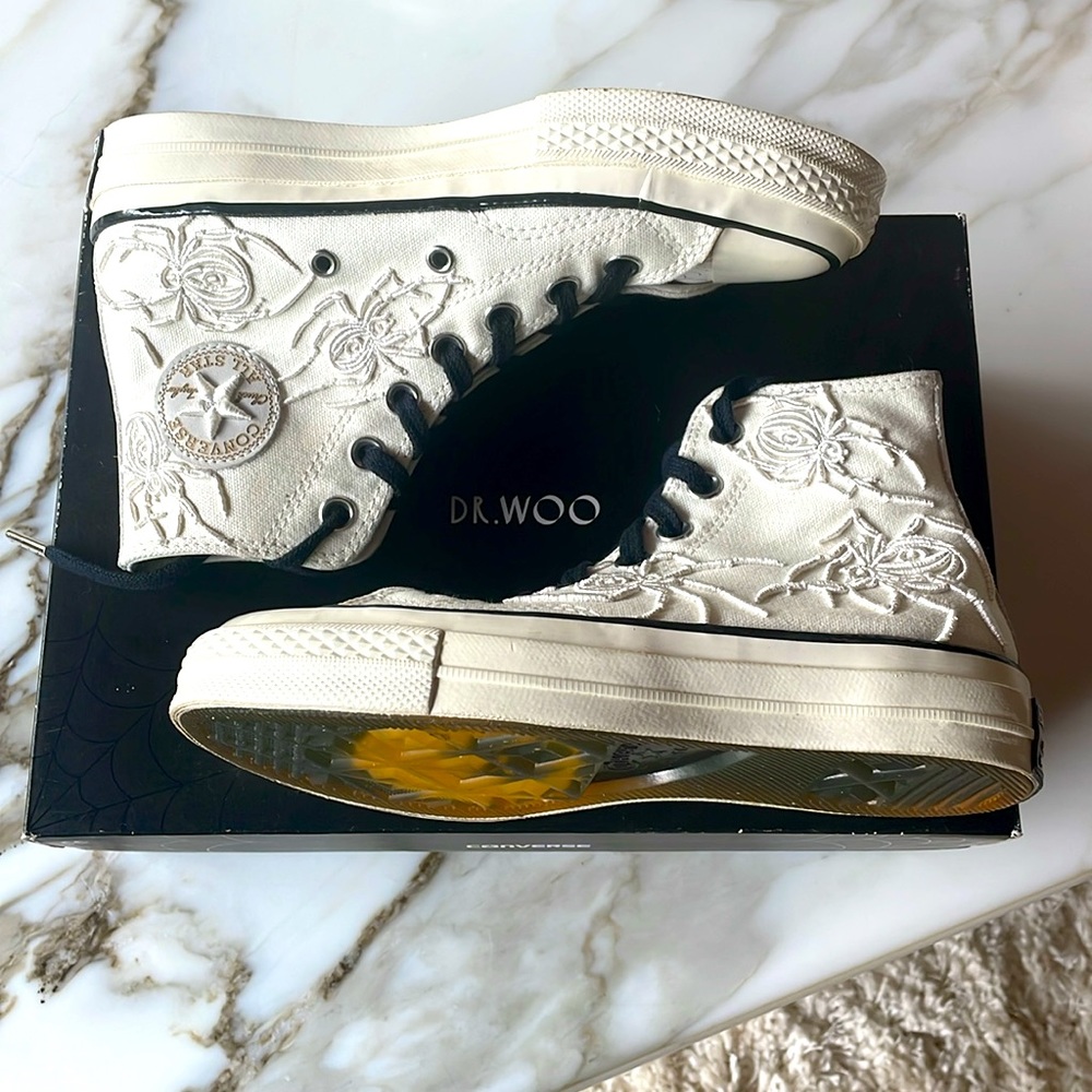 DR.WOO X CONVERSE SPECIAL EDITION 🕷️SPIDER SNEAKERS🕷️ - Picture 4 of 13